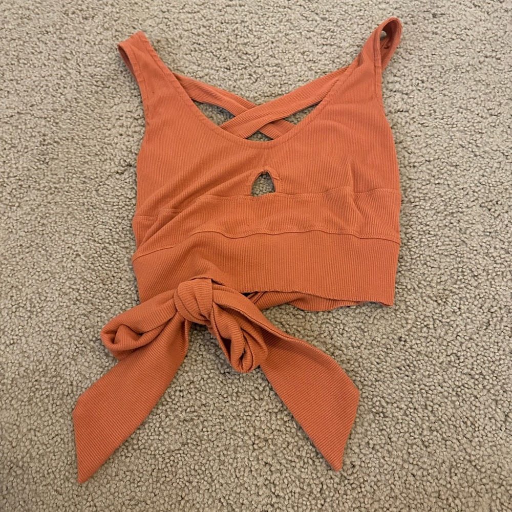 Cross back tank
